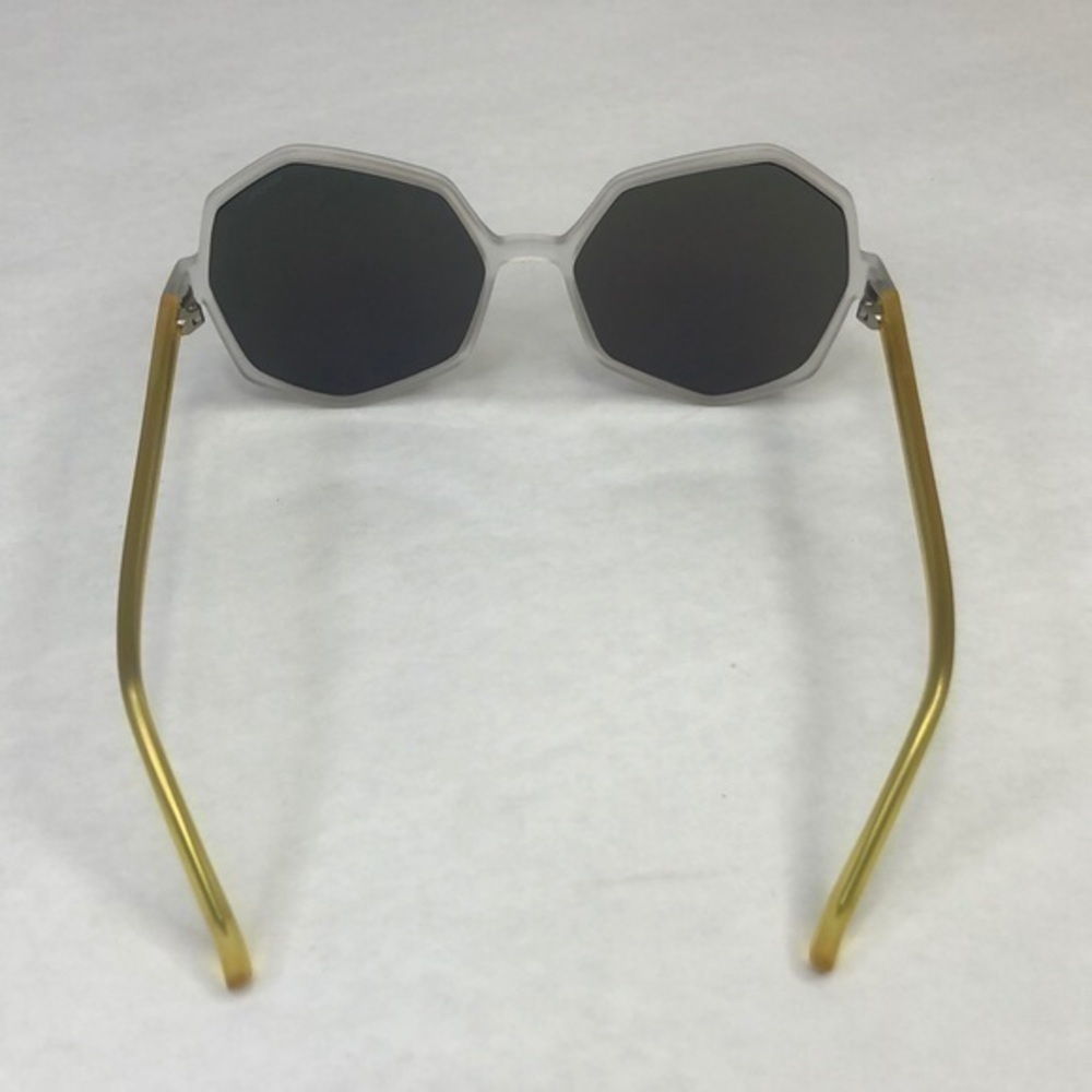 NEW KOMONO sunglasses Bonnie Ice Lemon Clear Blue Neon - Picture 3 of 13